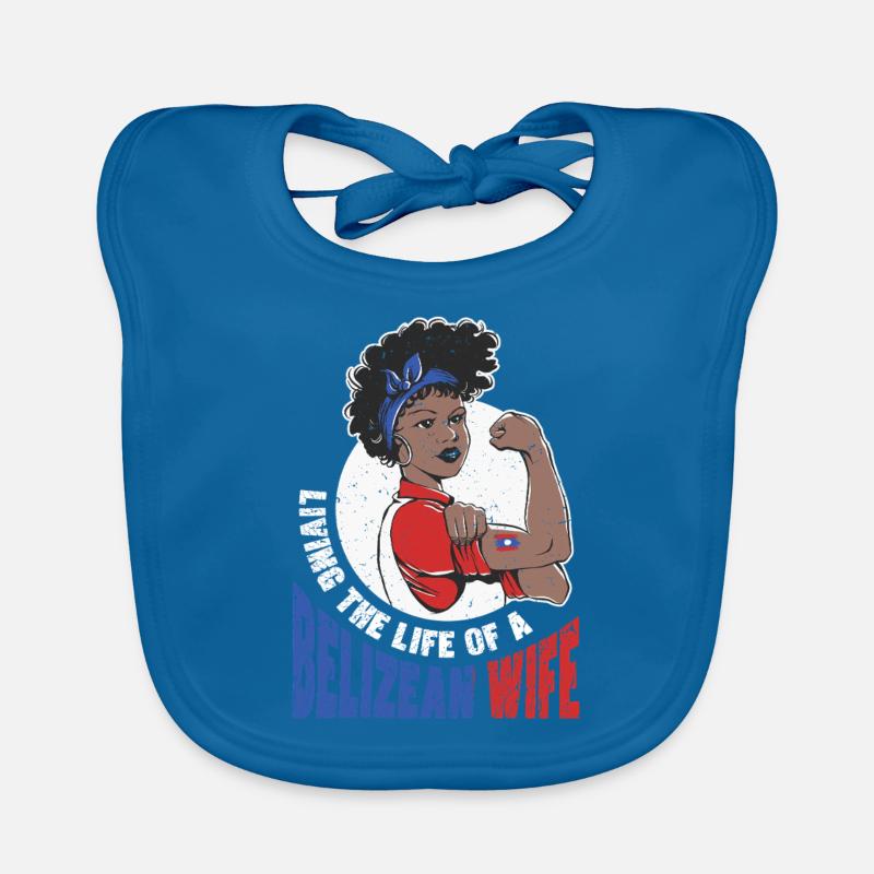 Belizean Belizean Root Belizean wife Organic Baby Bibs