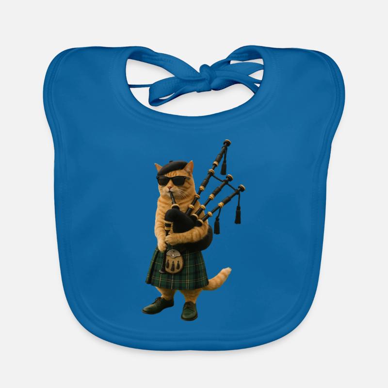 Cornemuse Cat Bavoir bio Bébé