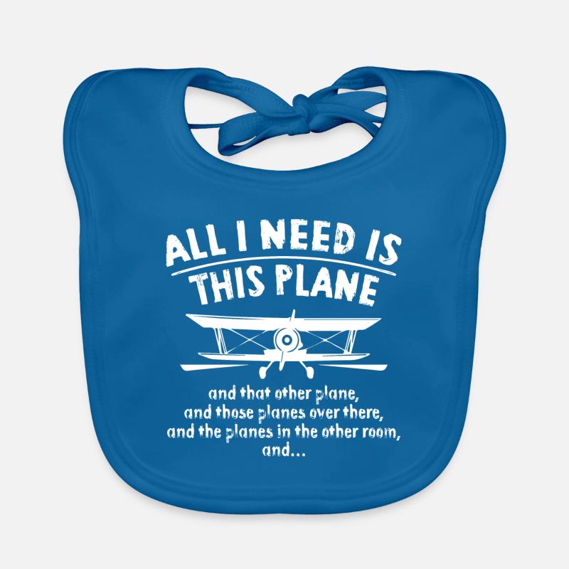 Avion Bavoir bio Bébé