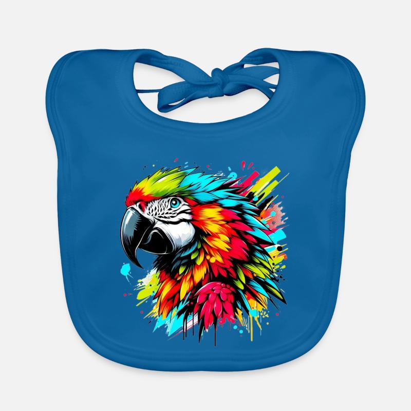 Perroquet Bavoir bio Bébé
