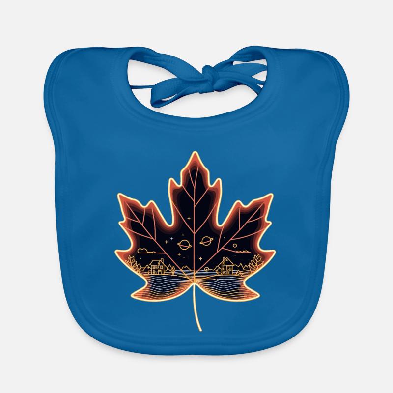 Maple leaf Organic Baby Bibs