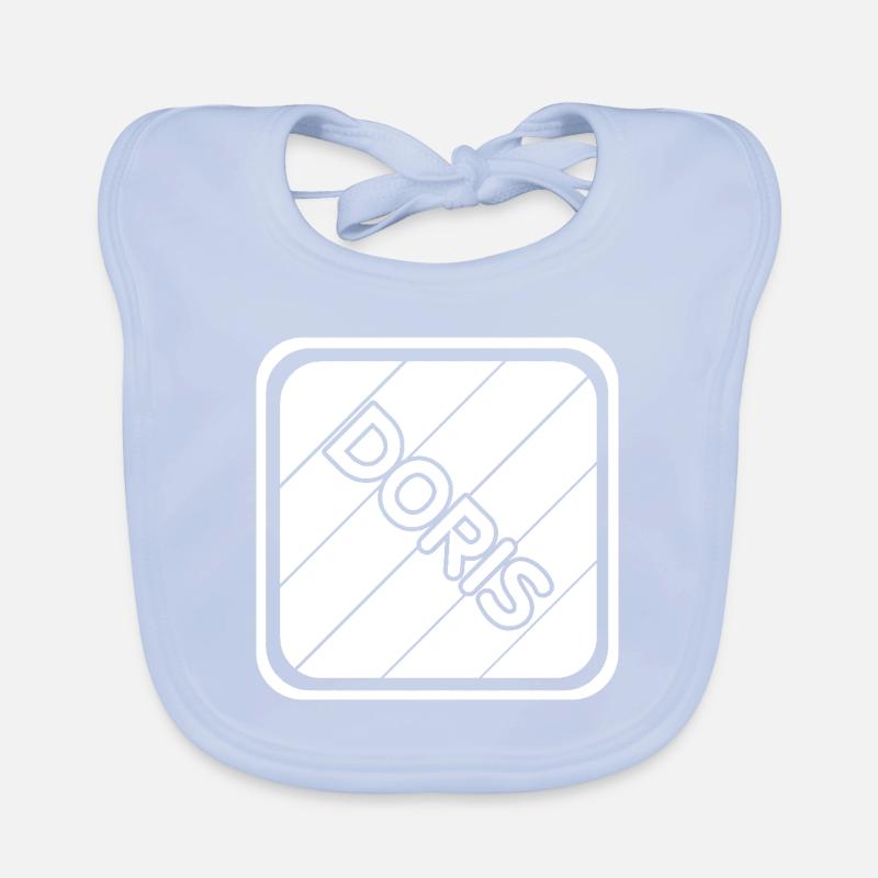 Mädchenname Doris Baby Bio-Lätzchen