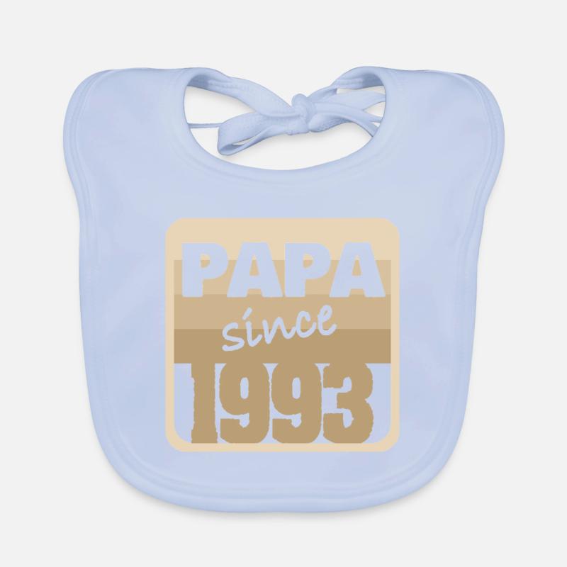 Father's Day 1993 Organic Baby Bibs