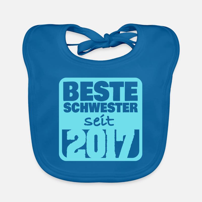 Geschwister 2017 Baby Bio-Lätzchen