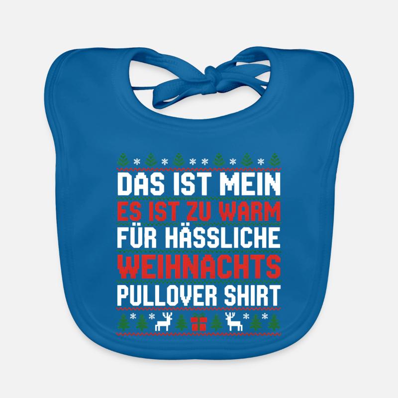 Weihnachten Baby Bio-Lätzchen