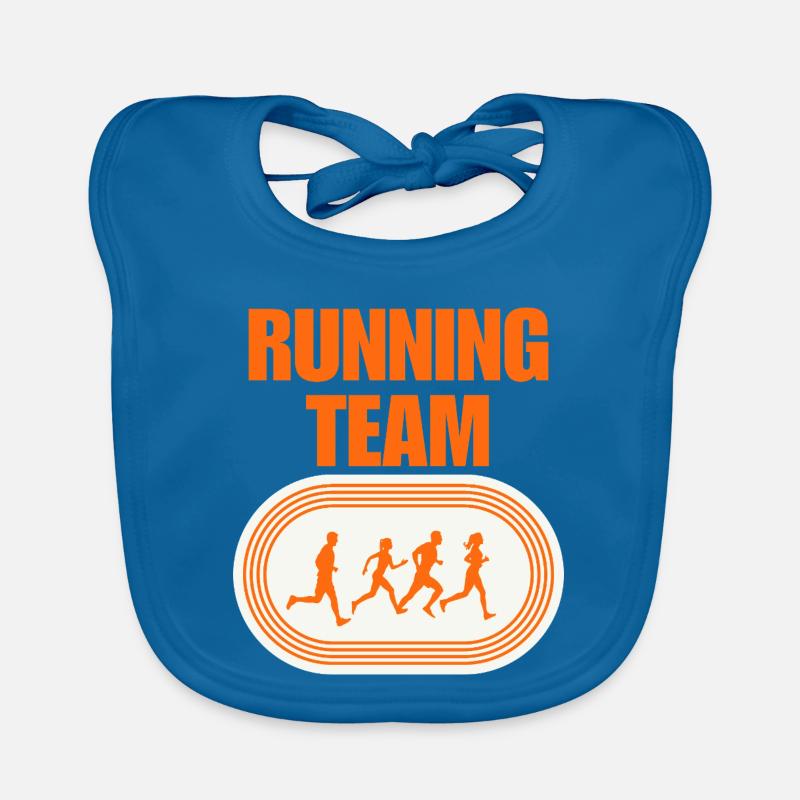Équipe de course Bavoir bio Bébé