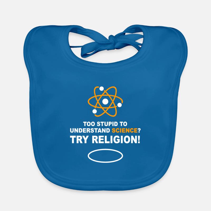 Scienza vs religione Bavaglino ecologico per neonato