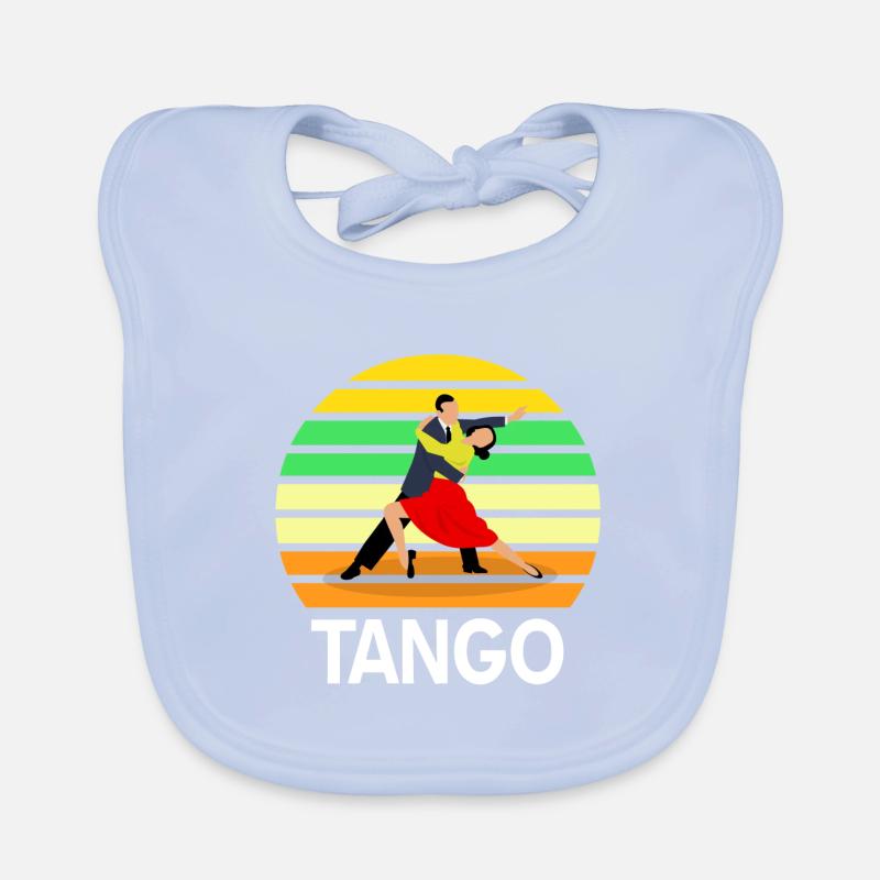 Tango Dance Organic Baby Bibs