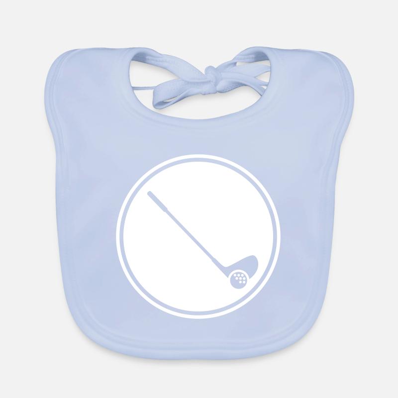 Golf symbol Organic Baby Bibs