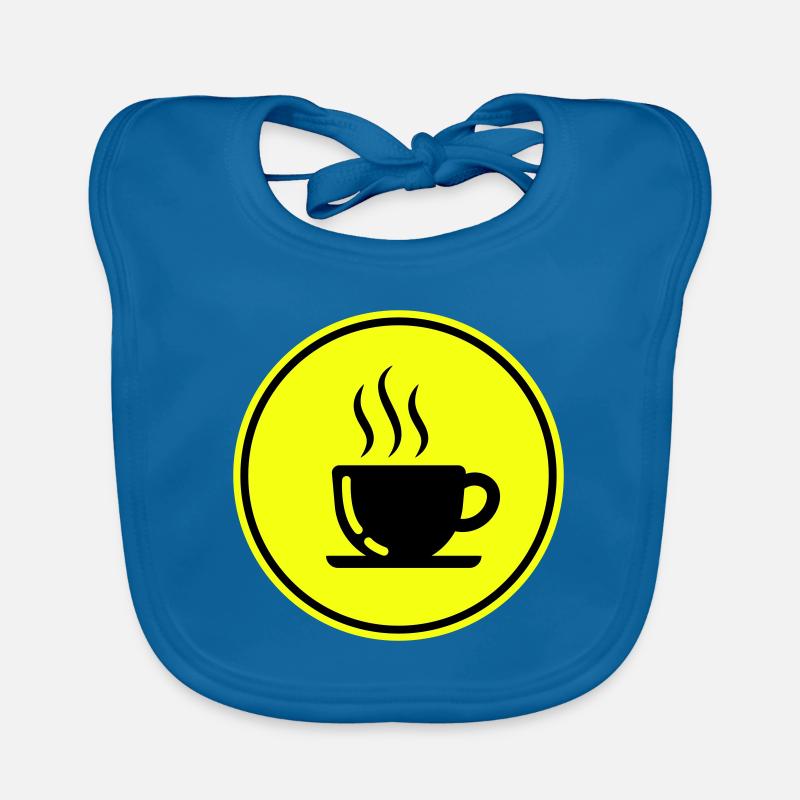 Coffee cup Organic Baby Bibs