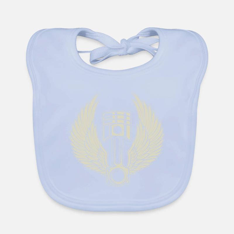 WED PISTON Organic Baby Bibs