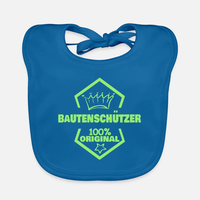 Building protectors as work Organic Baby Bibs