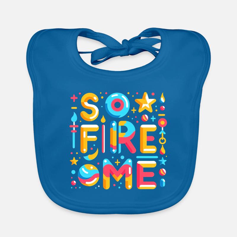So Fire Me 5 Baby Bio-Lätzchen