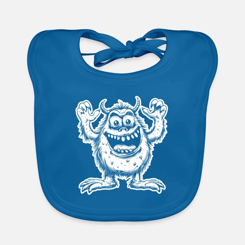 Monster Organic Baby Bibs
