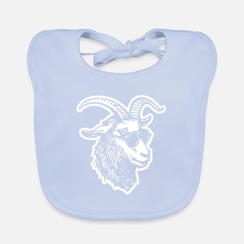 Chèvre Capricorne Chèvre Bavoir bio Bébé