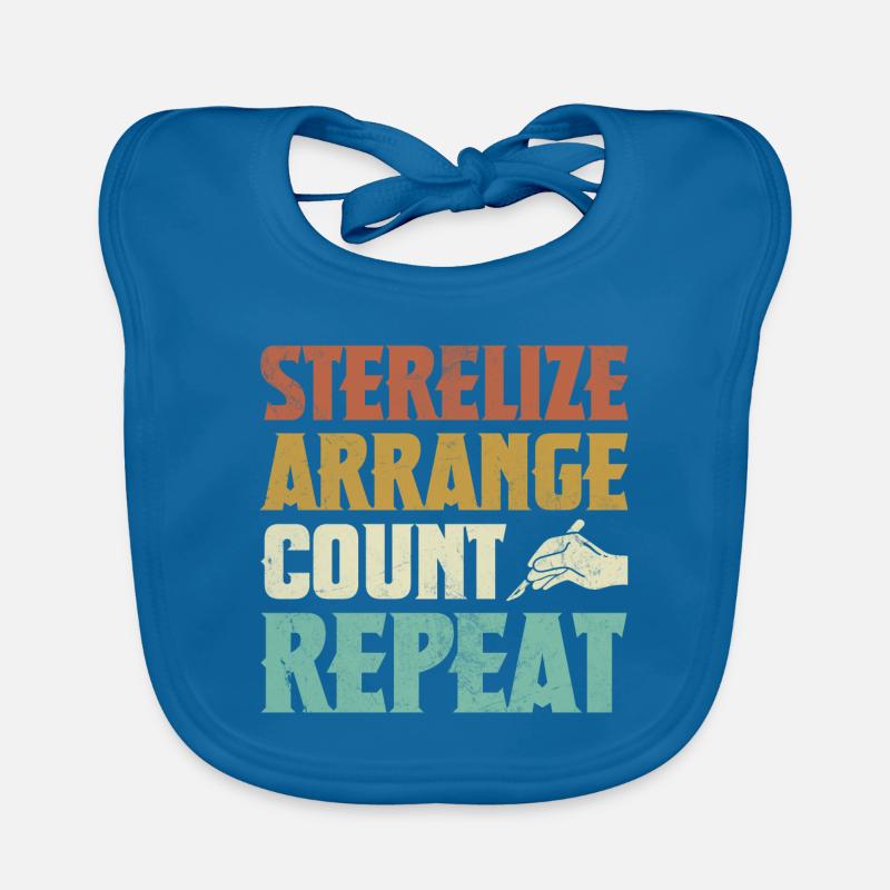 Sterilize Arrange Count Repeat Surgical Organic Baby Bibs