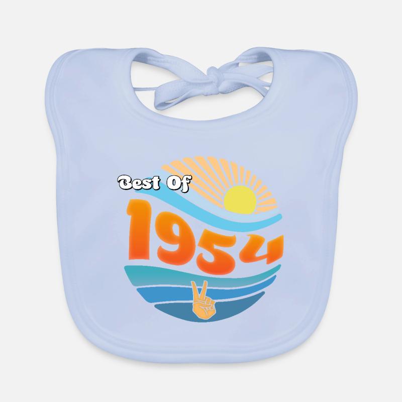 Timeless 1954 – Celebrating 71 Wonderful Years Organic Baby Bibs