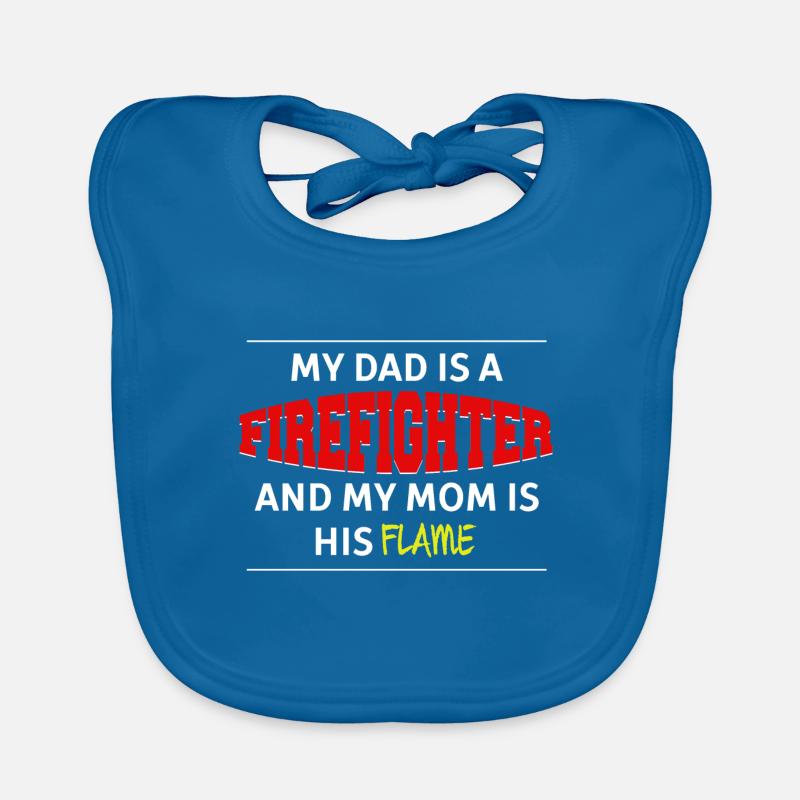 Firefighter - firefighter Organic Baby Bibs