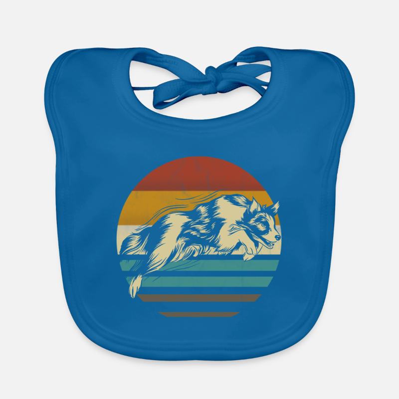 Border Collie chien chiot élevage Agility chien de compagnie Bavoir bio Bébé