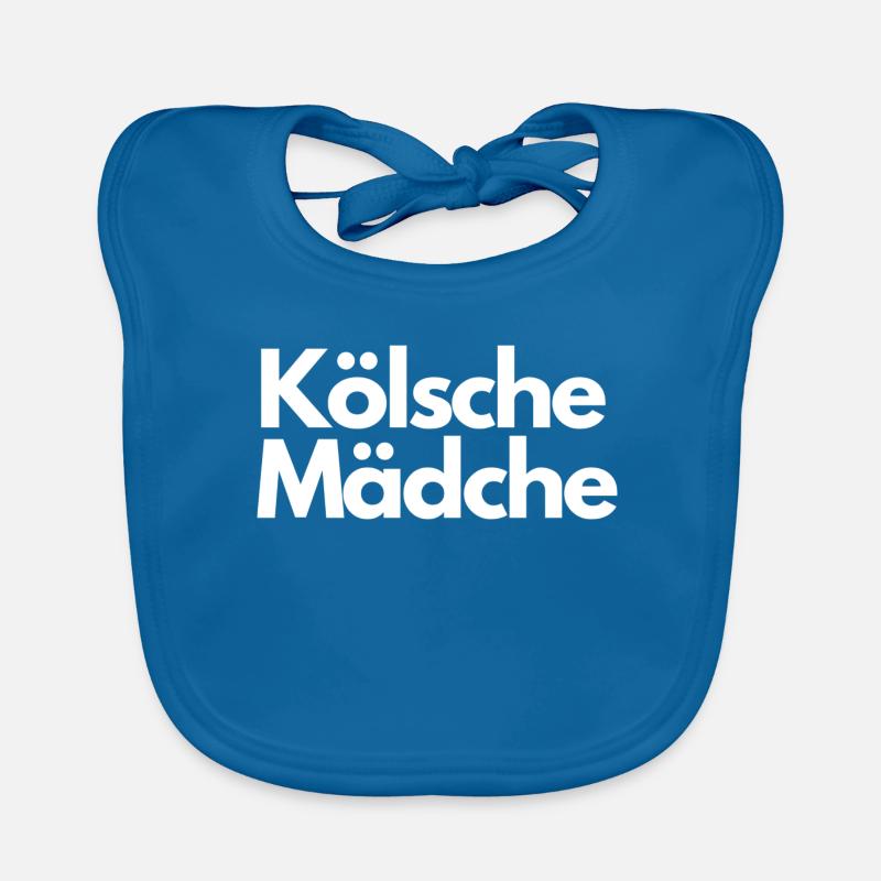 Kölsche Mädche Baby Bio-Lätzchen