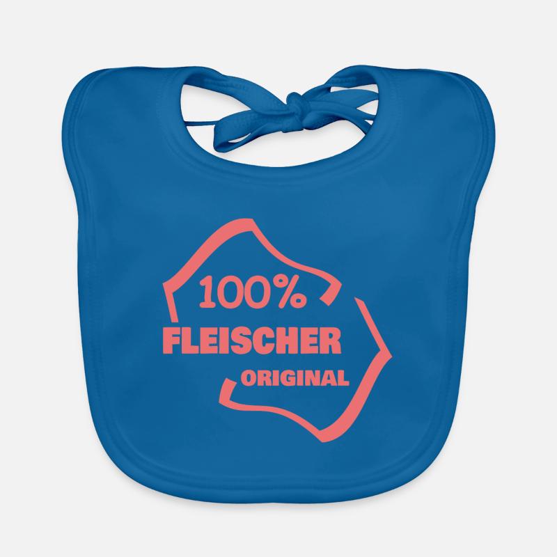 Beruf Fleischer Baby Bio-Lätzchen