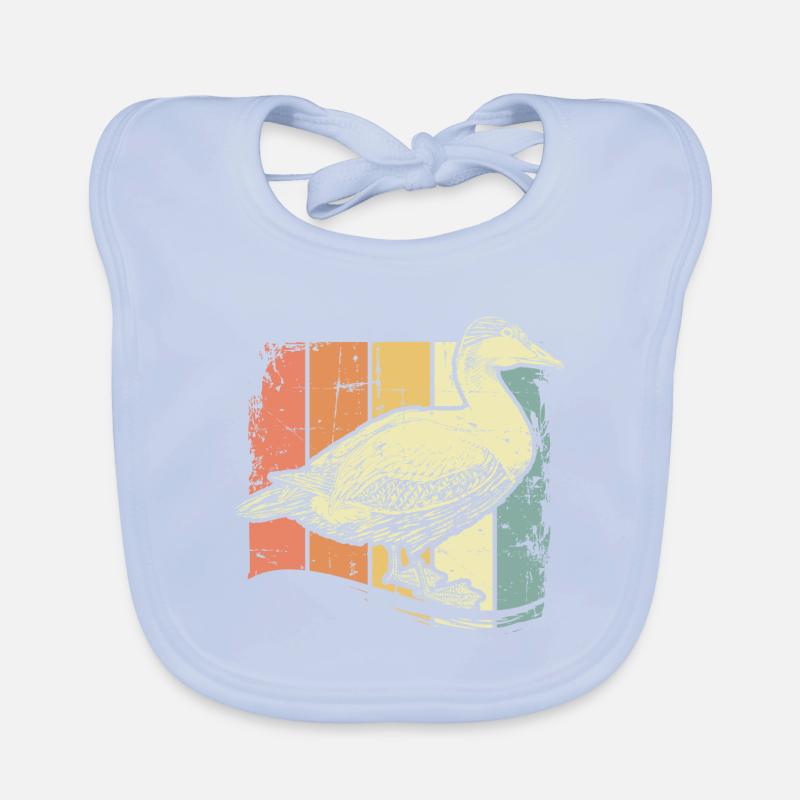 Ferme avec canards Bavoir bio Bébé