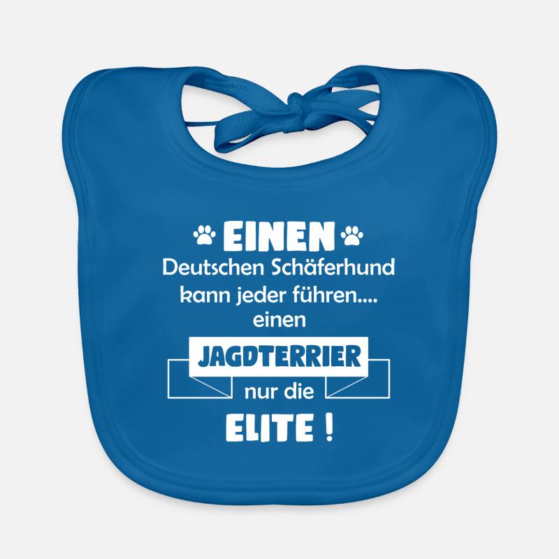 Deutscher Jagdterrier Tshirt - Jagdterrier Hund Baby Bio-Lätzchen