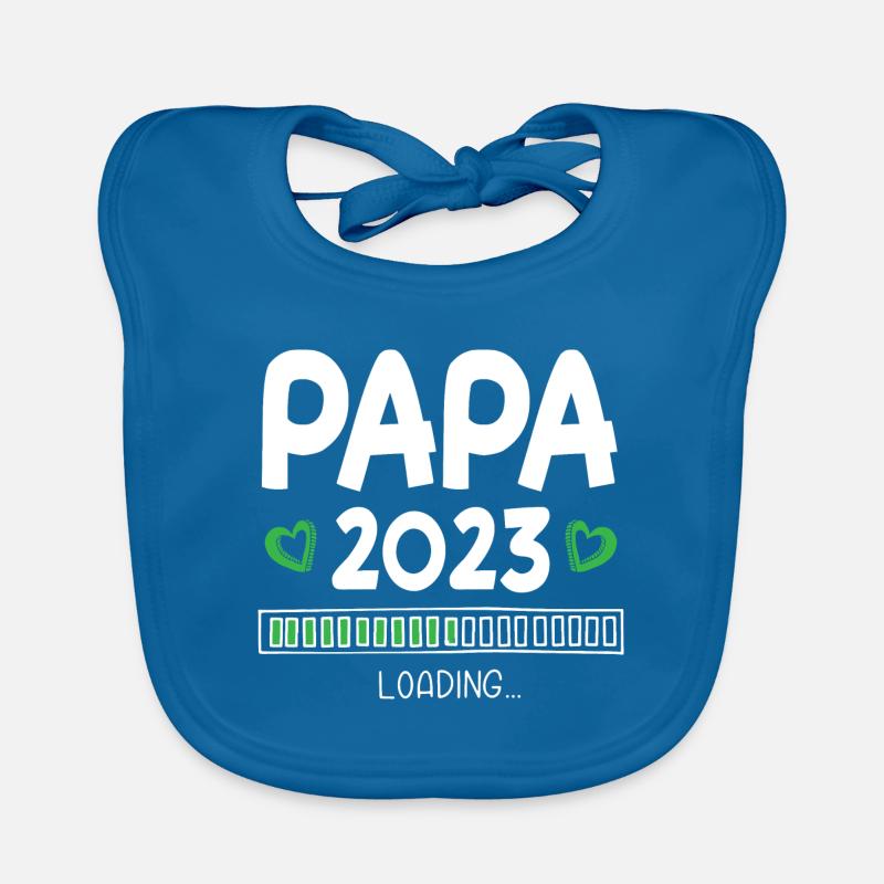 Papa 2023 Loading Baby Bio-Lätzchen