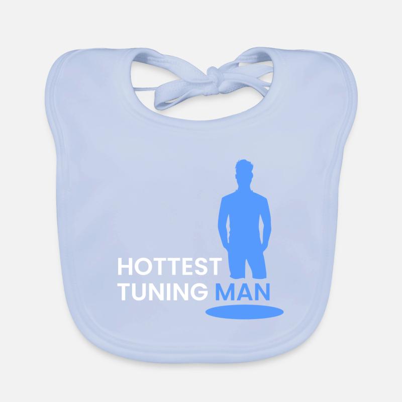 heißester Tuning-Mann Baby Bio-Lätzchen
