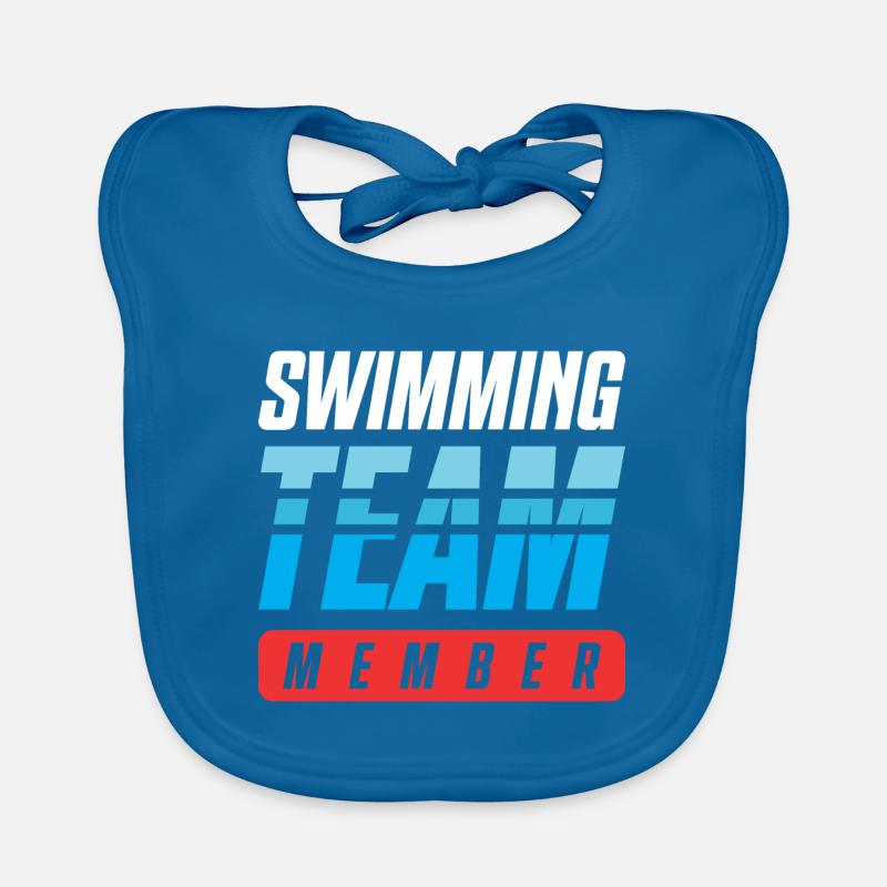 Équipe de natation Bavoir bio Bébé