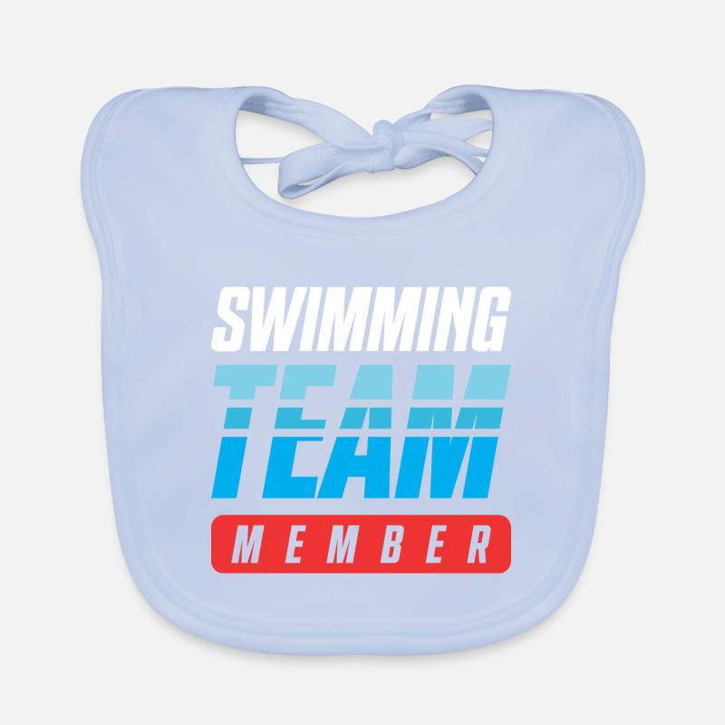 Équipe de natation Bavoir bio Bébé