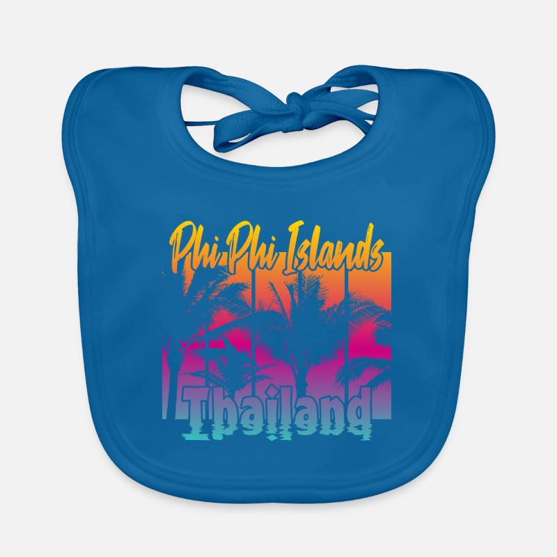 Îles Phi Phi Thaïlande Bavoir bio Bébé