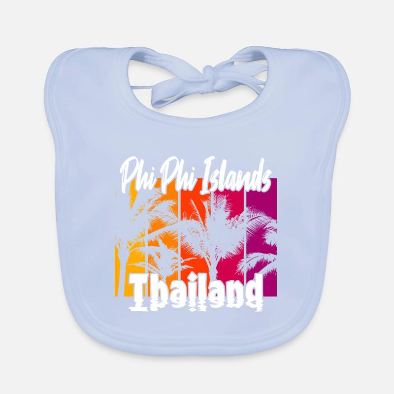 Îles Phi Phi Thaïlande Bavoir bio Bébé
