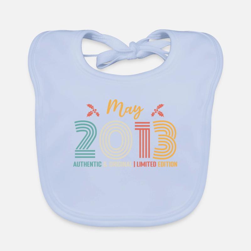 May 2013 Anniversary May 2013 Retro Organic Baby Bibs