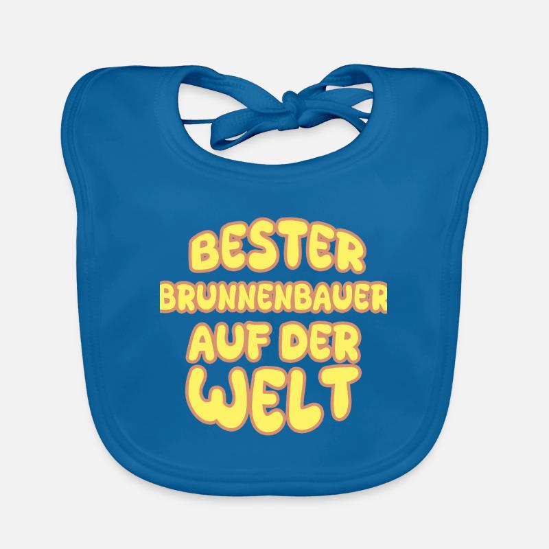 Berufung Brunnenbauer Baby Bio-Lätzchen