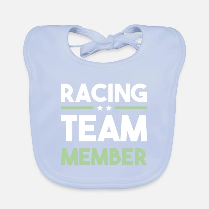 Équipe de course Bavoir bio Bébé