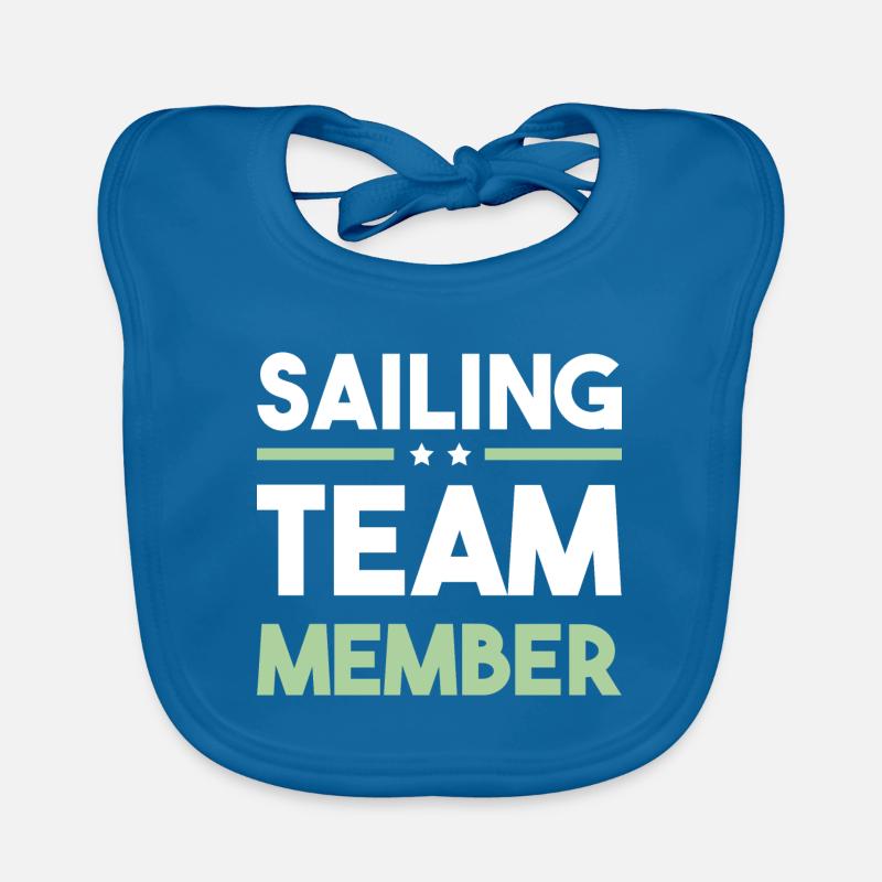 Équipe de voile Bavoir bio Bébé