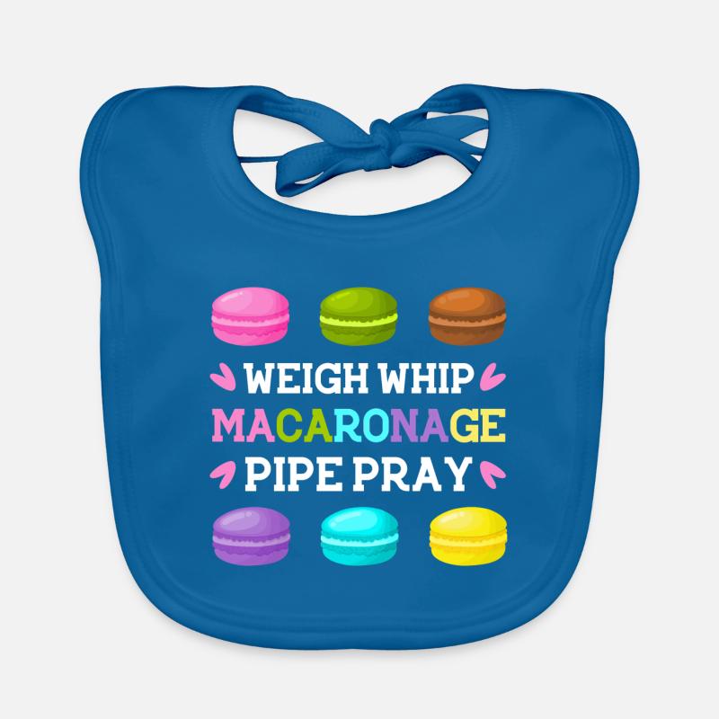 weigh whip macaronage pipe pray Design for a Organic Baby Bibs