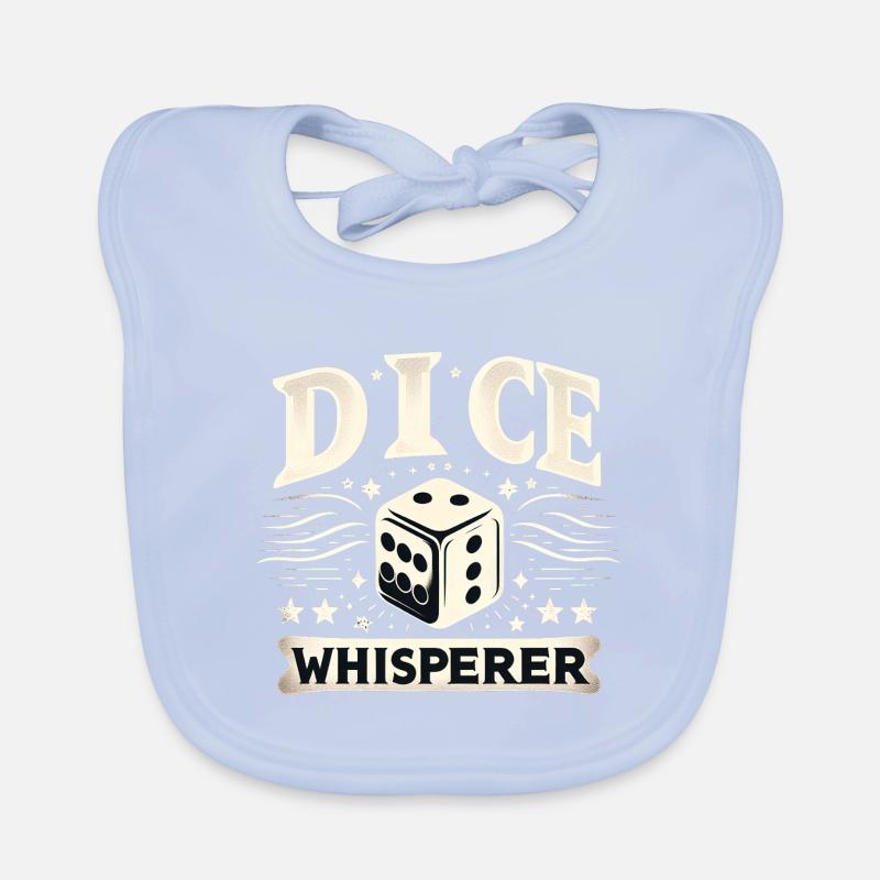 Dice Whisperer 4 Organic Baby Bibs