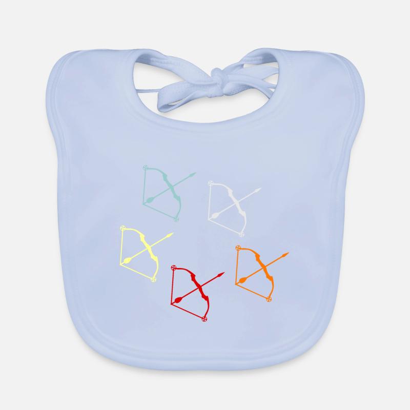 Bogenschießen Baby Bio-Lätzchen