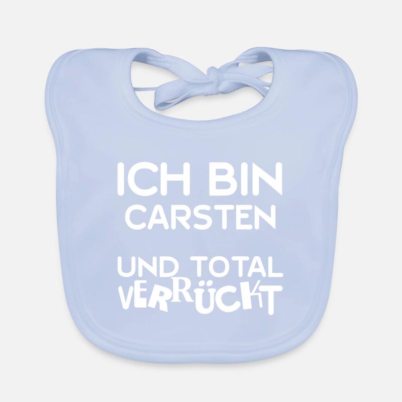Carsten as a first name Organic Baby Bibs