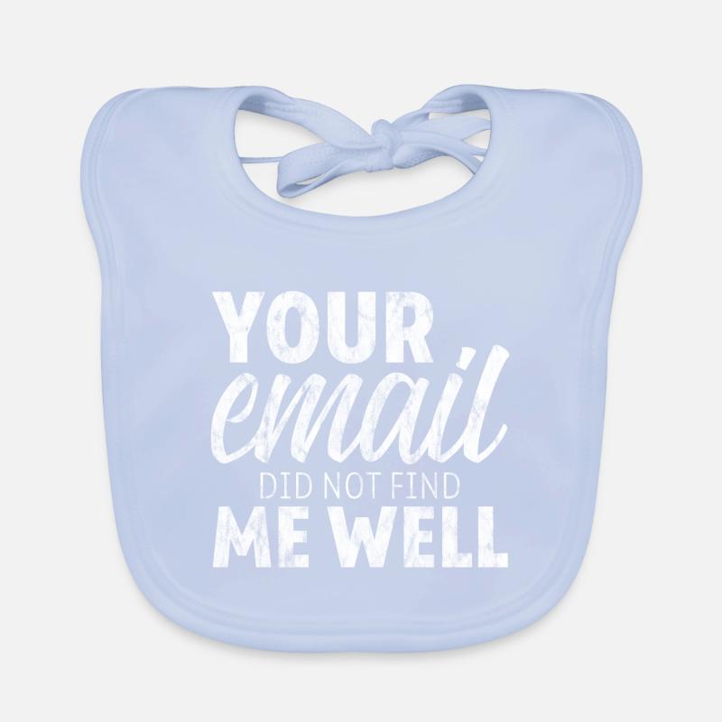 Votre e-mail ne m’a pas trouvé bien 7 Bavoir bio Bébé