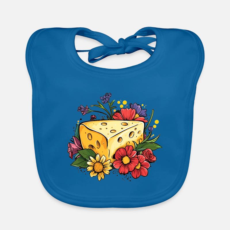 Fromage aux fleurs Bavoir bio Bébé
