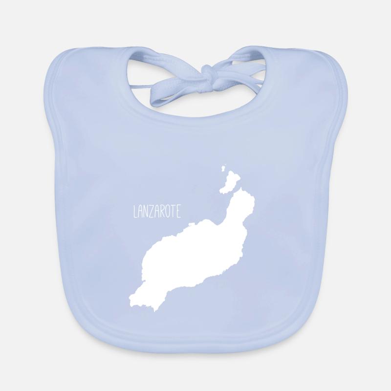 Émigration des îles Canaries à Lanzarote Bavoir bio Bébé