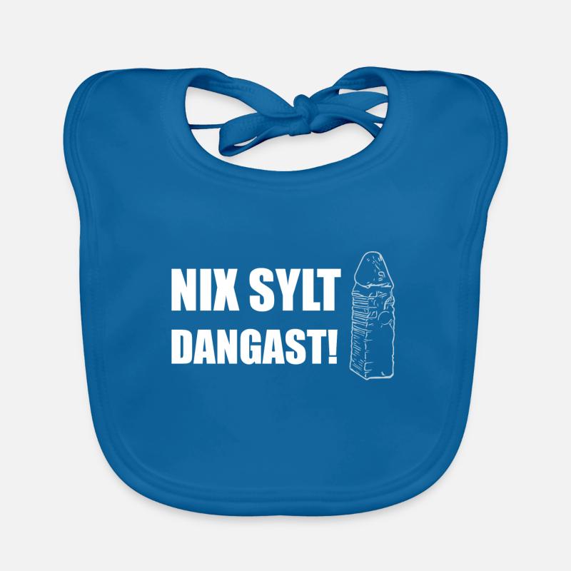 NIX SYLT - DANGAST! Baby Bio-Lätzchen