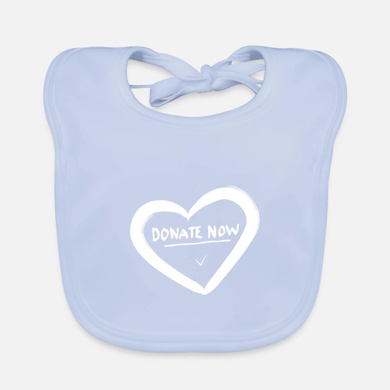 Donate Now! - jetzt spenden Baby Bio-Lätzchen