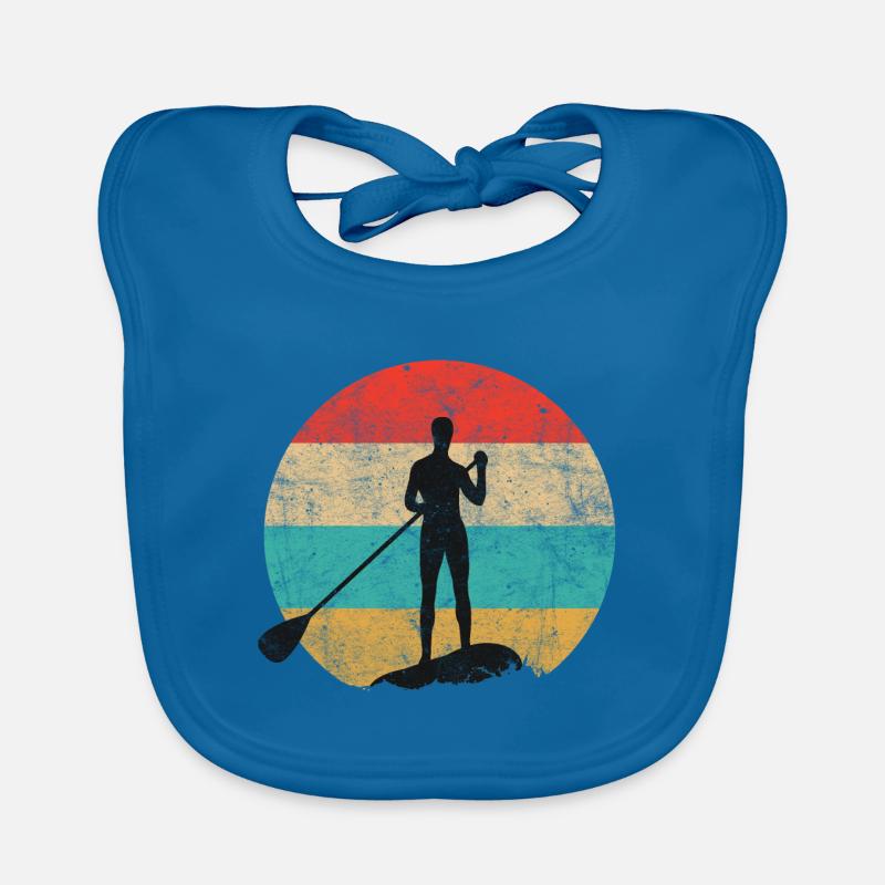 paddle with board Organic Baby Bibs