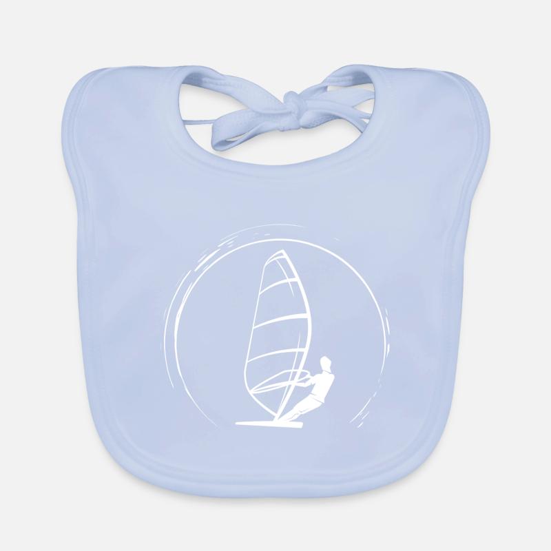Windsurfing Windsurf surf Windsurf Bavoir bio Bébé