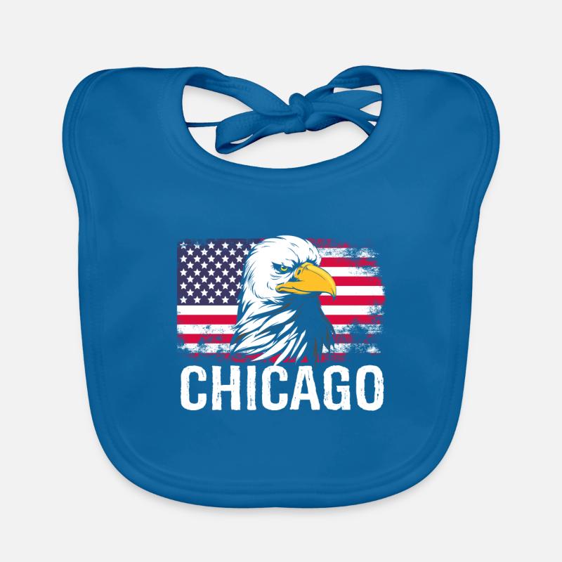 Chicago Bavoir bio Bébé
