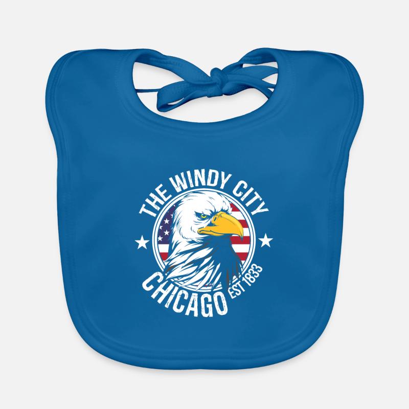 Chicago Bavoir bio Bébé